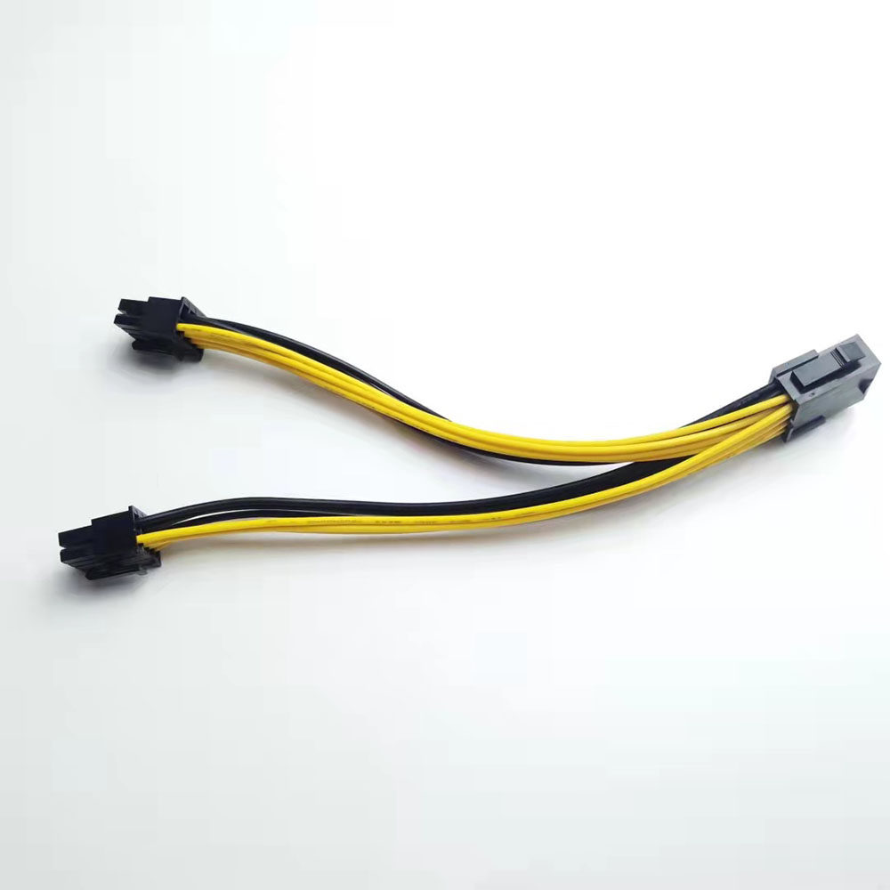 cpu转双cpu8p一分8针供电电线电源线显卡连接线