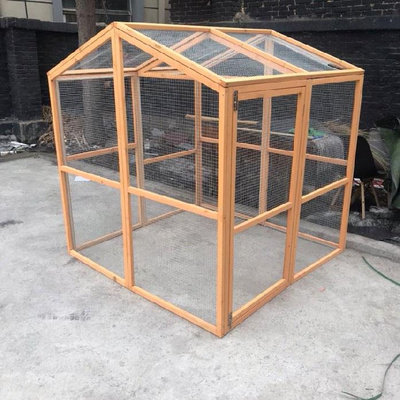 鸡笼防腐木鸡畜牧围栏栏网鹅鸭兔子大型鹌鹑笼子