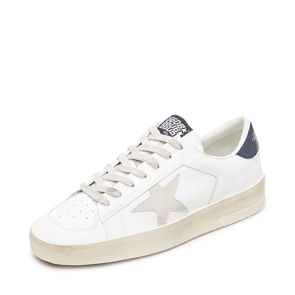 goldengoose白色牛皮经典星星贴花女士低帮休闲鞋小白鞋单鞋