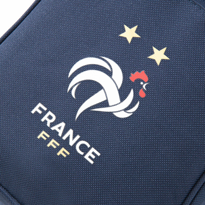 法国fff足球队进口世界杯经典配色单肩包运动运动球迷用品