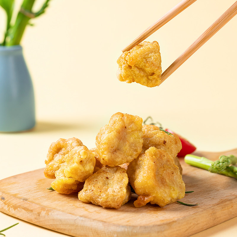 豪姆唐扬鸡块半成品冷冻黄金无骨原味日式油炸鸡肉丸