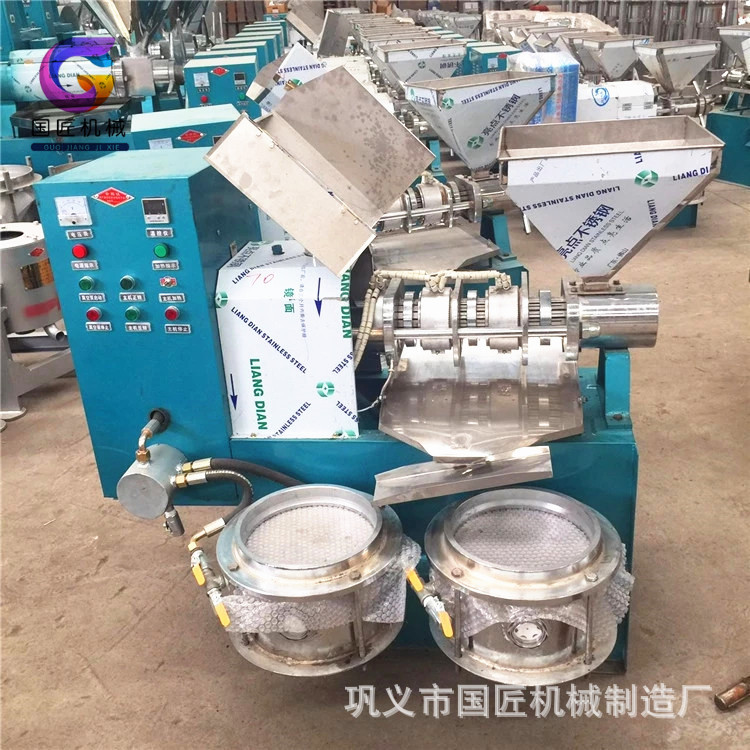 榨油机全自动大豆大型榨油过滤一体机油坊油棕农产品加工设备
