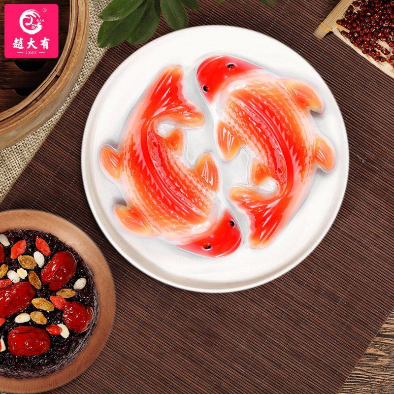 年年有鱼年糕锦鲤鲤鱼年货鱼形糯米八宝过年送礼年糕