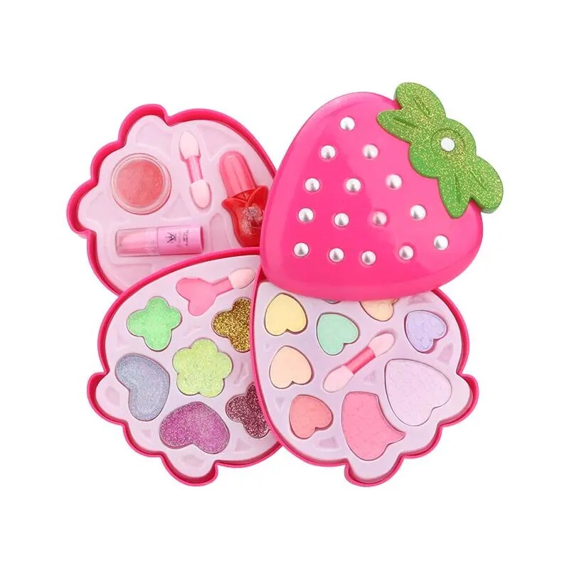 儿童化妆品套装安全无毒公主口红