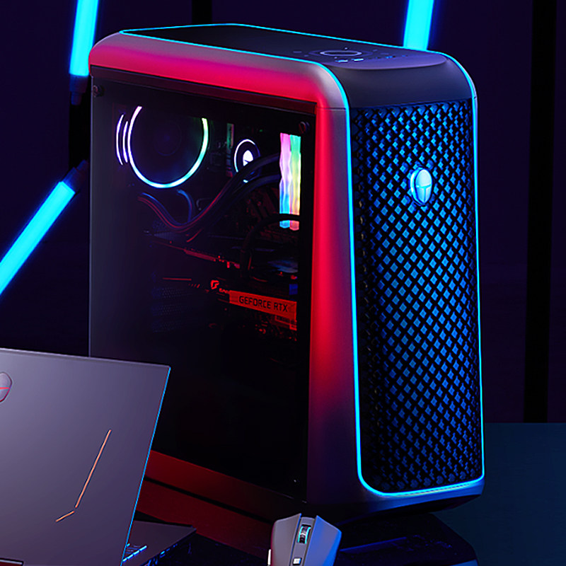 雷神电脑三年整机台式高配独显风冷主机游戏台式整机