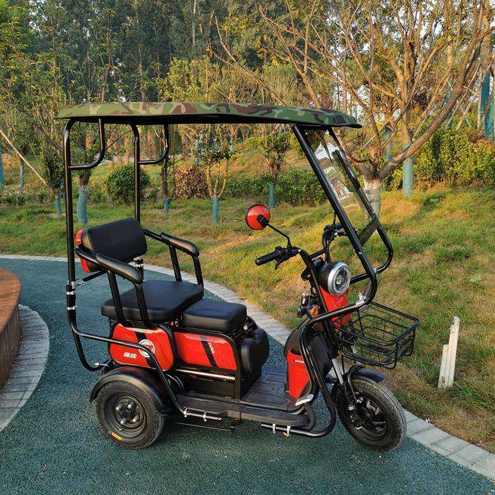 万仕达三轮车遮雨遮阳雨帘封闭透明休闲车棚电动遮阳篷