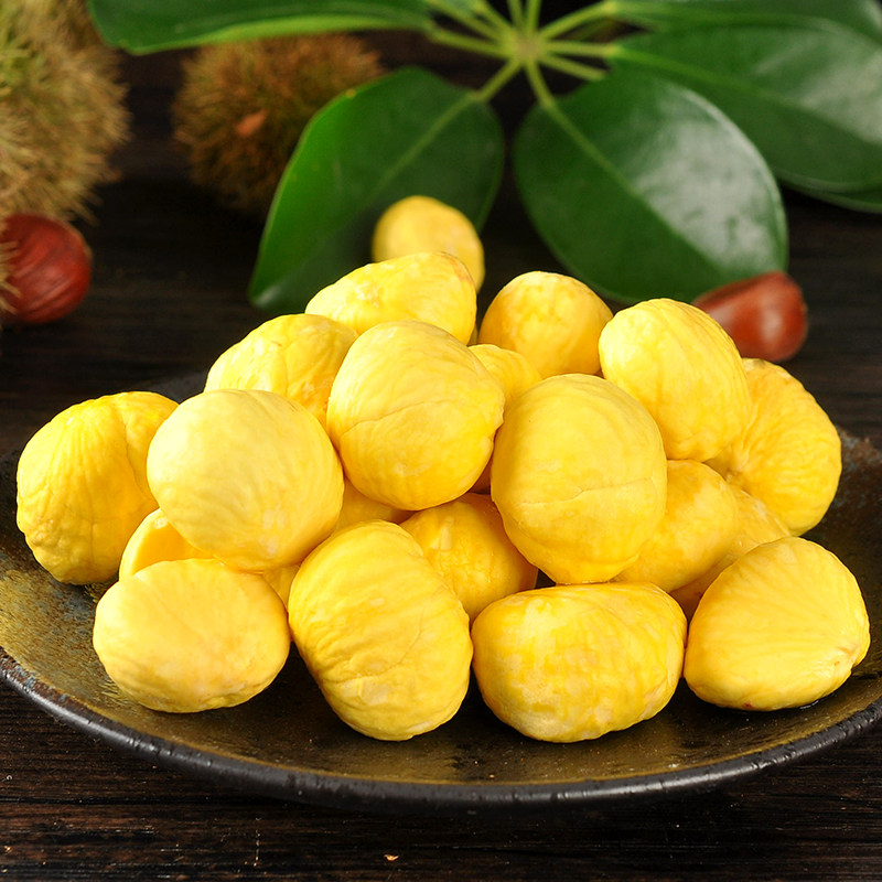 新货板栗新鲜2022年迁西正宗现摘大油大粒栗子新鲜板栗