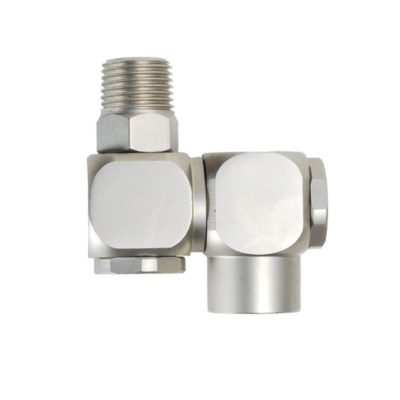 1寸大风快速接头头带阀门开关气动万向节旋转接头