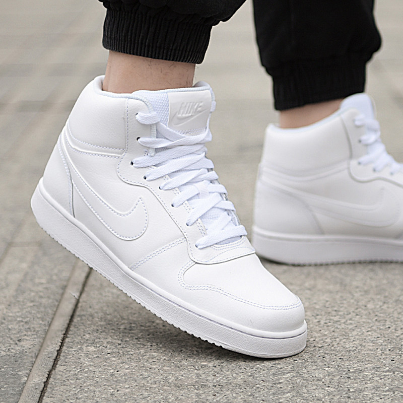 耐克高帮板男鞋春季新款白鞋官旗舰正品运动鞋af1运动休闲鞋