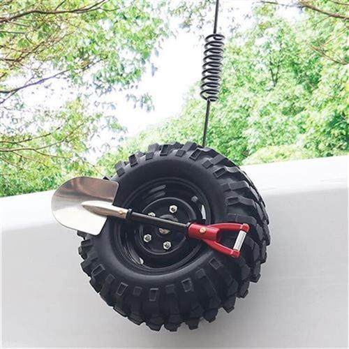 汽车装饰网红轮胎迷你备胎个性创意搞笑越野备箱摆件