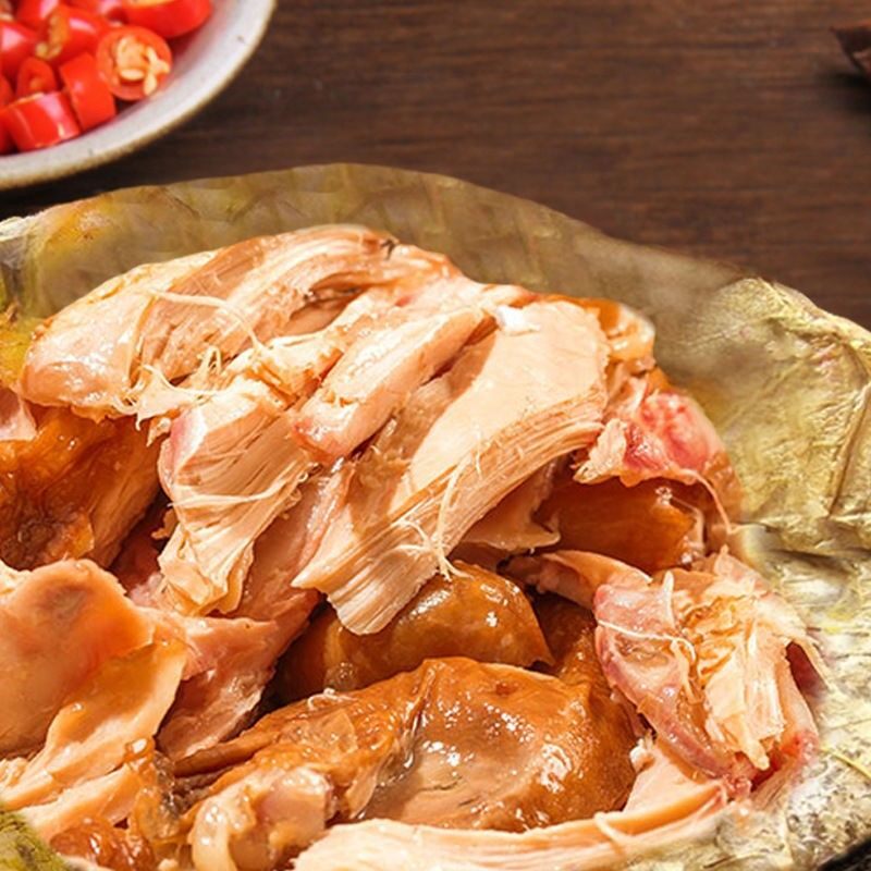 扒鸡山东德州五香特产美食卤制熟食烧鸡即食鸡肉零食