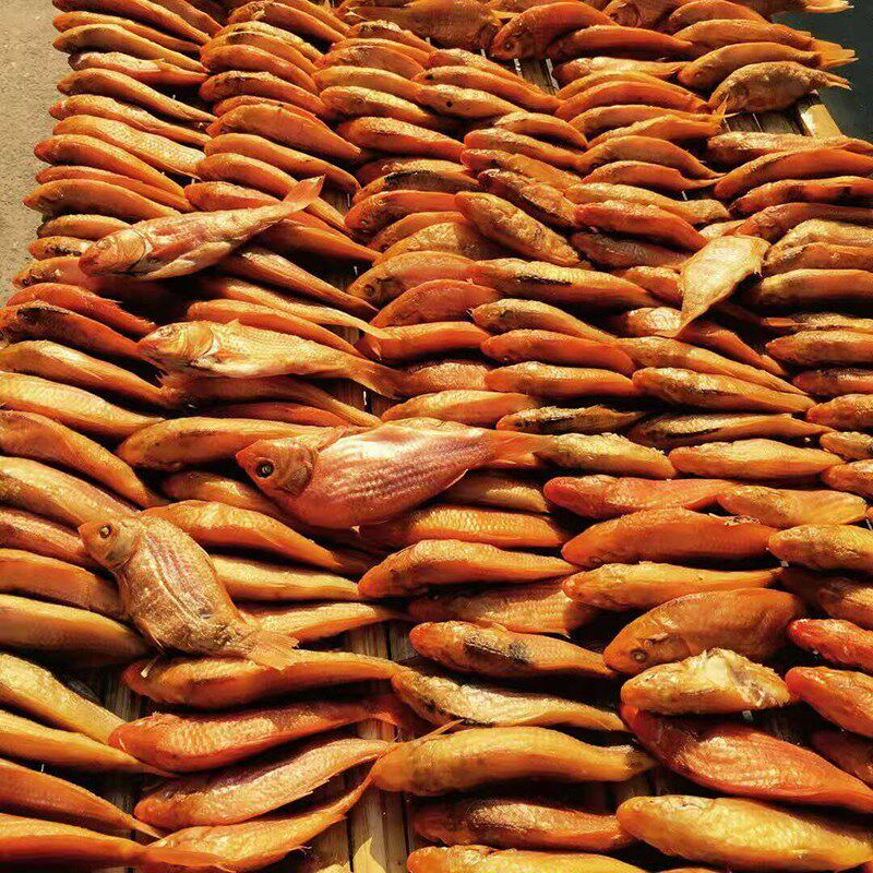 溪田鱼干稻田稻花鱼干农家自制正宗茗岙特产田鱼干包邮