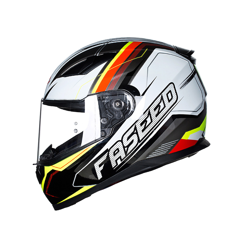 骑士faseed摩托车全盔冬季重机机车亚洲头型防雾摩托车头盔