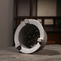 Charcoal Stove Hearth Raw Iron Liner Burning without Rift Utiliturf Tea Stove Accessories Cooking Tea Stove Anti-Cracking Stove Bile Burning Charcoal Stove Refractory