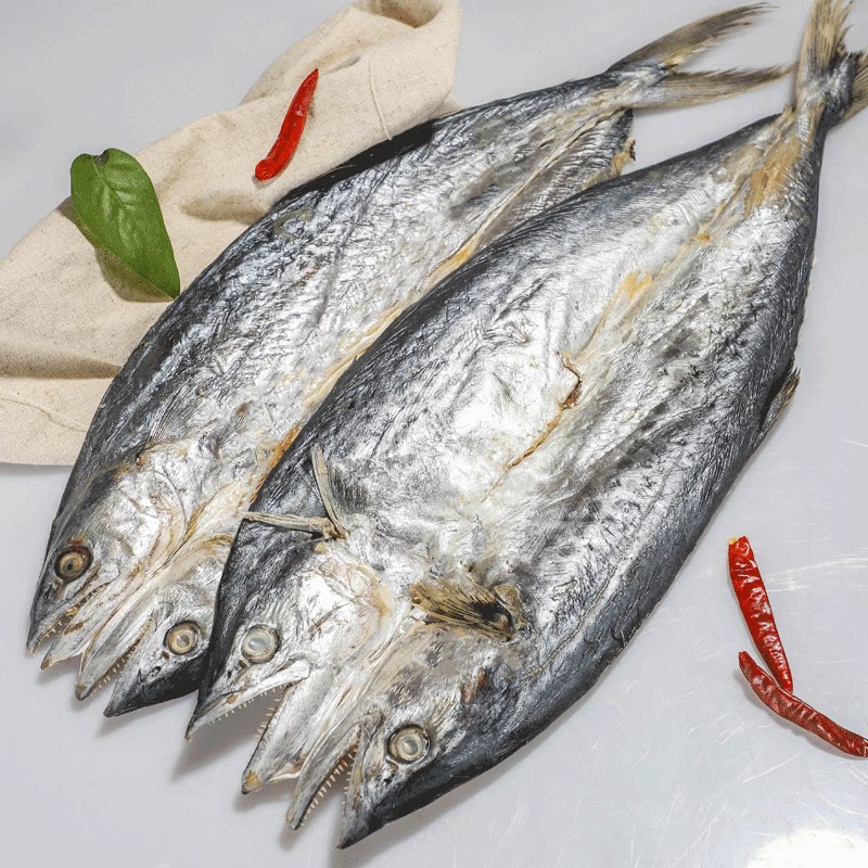 渔家自晒烟台长岛咸鲅鱼干风干腌制海咸鱼马鲛鱼马鲛鱼
