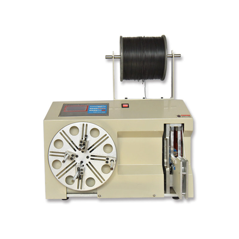 半自动绕线扎线机数据线跳绳绕扎一体机按键触摸屏圆型其他机械设备