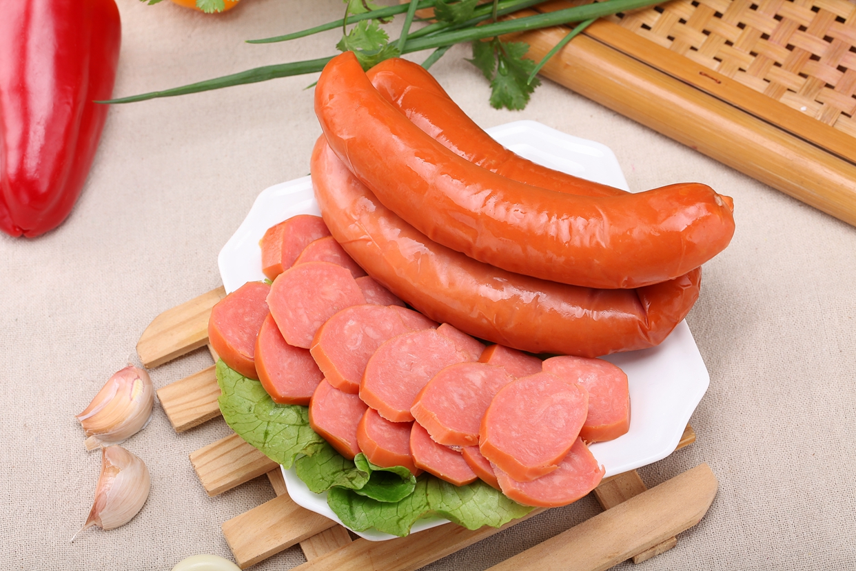 烤肠双汇蒜香90gx30支蒜香肠休闲零食蒜蓉火腿包装即食肠类