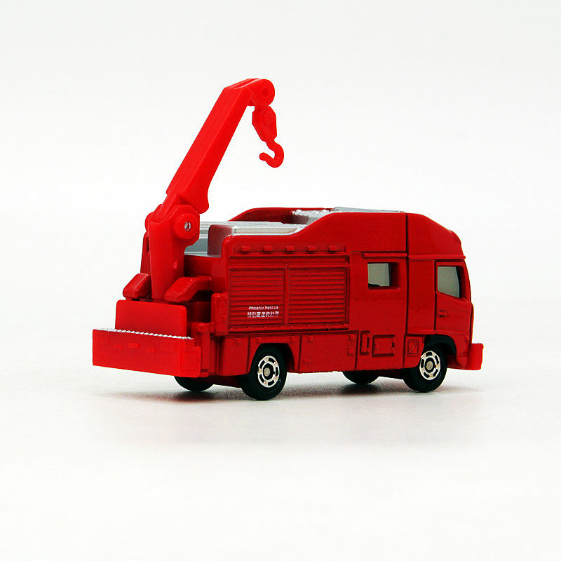 tomy多美卡tomica合金汽车模型32号消防车特别特别高高度合金车