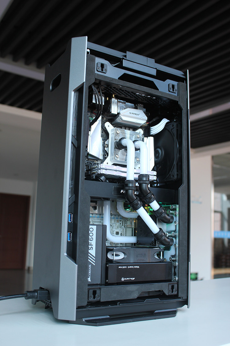 显卡者风散热方案定制机箱217ebaitx水道道管分体散热器