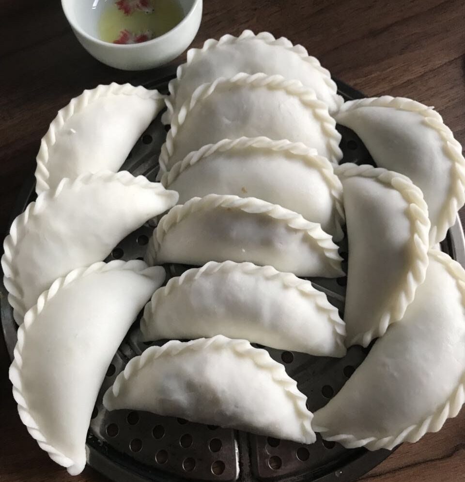 米粑江西鄱阳特产米粉饺子发糕大米粉肠米糕水果罐头