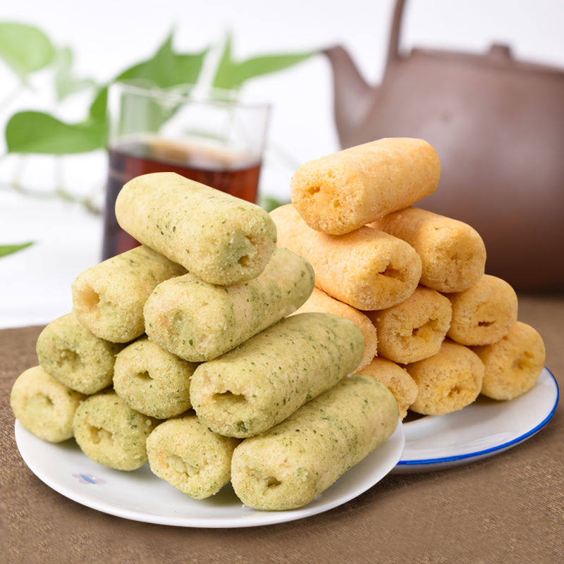 买一送一夹心米果粗粮糙米卷能量棒饼干休闲小吃零食品大礼包