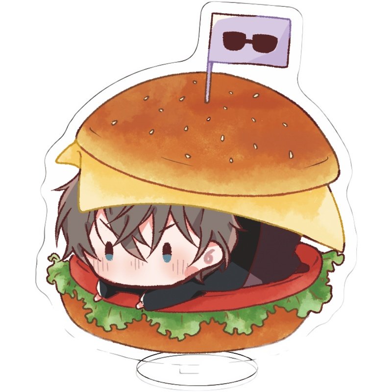 萌语动漫侦探柯南周边怪盗基德安室赤井汉堡包动漫挂件