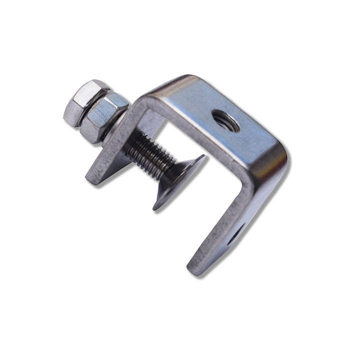 不锈钢稳固固定箍抱夹卡型夹卡子老虎夹子钢梁管夹