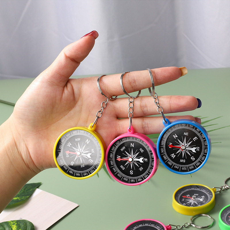 儿童指南针便携携带指北针小学生科学实验益智玩具幼儿园期末科学实验