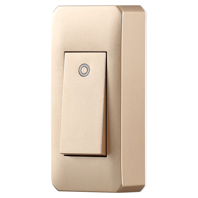 开关床头按钮家用小开头灯手捏led墙壁大功率双控开关