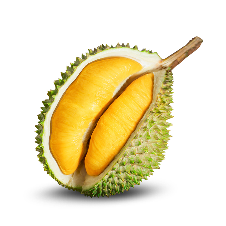 鲜丰水果马来西亚猫山王榴莲d197液氮冷冻带壳新鲜水果顺丰包邮