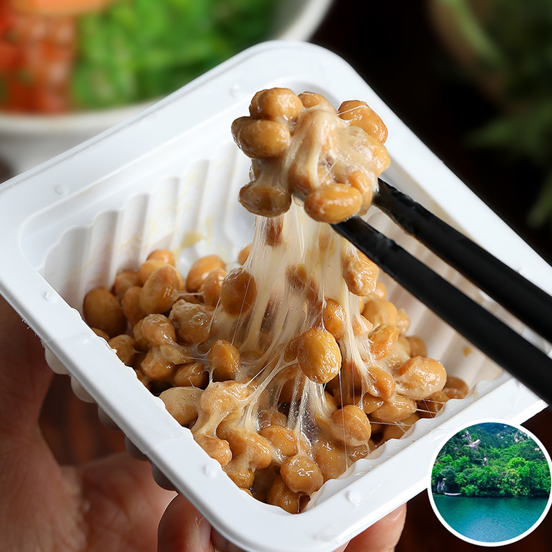 新疆包邮燕京纳豆即食激酶日式山大北海道饭团寿司料理