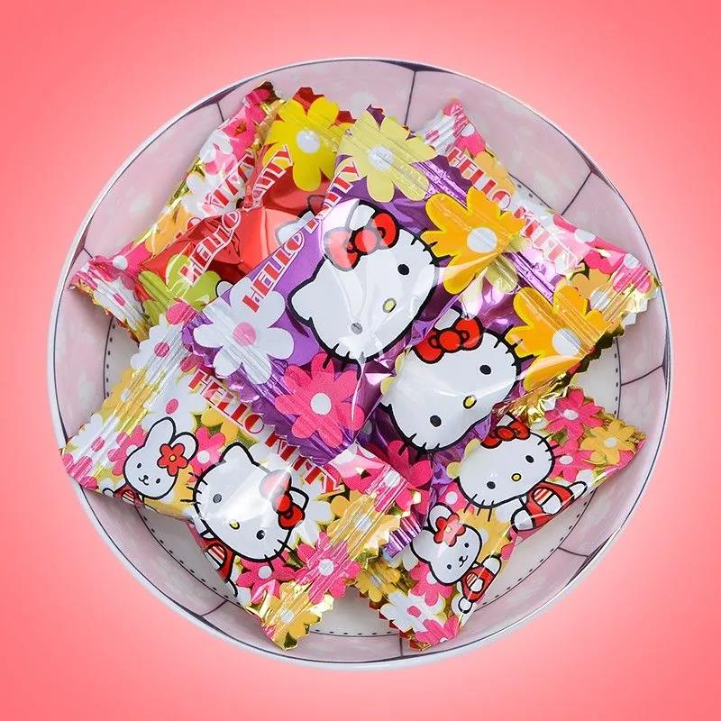 正品美乐凯蒂猫hellokitty果汁软糖多口口味散装500克约传统糖果