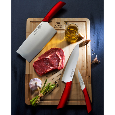 家用康宁餐具worldkitchen芝加哥不锈钢刀具件套厨房水果菜刀