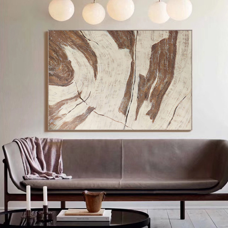 zxart原创手绘油画现代抽象艺术艺术客客厅装饰画油画