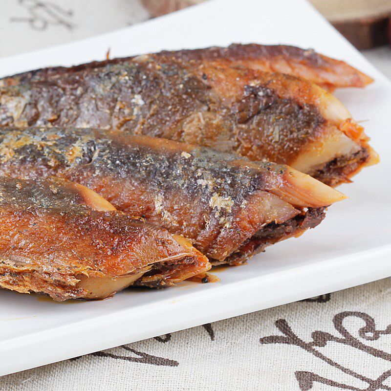 香熏零食海鲜即食特产青岛马鲛鱼五香520g鲅鱼手机保护套