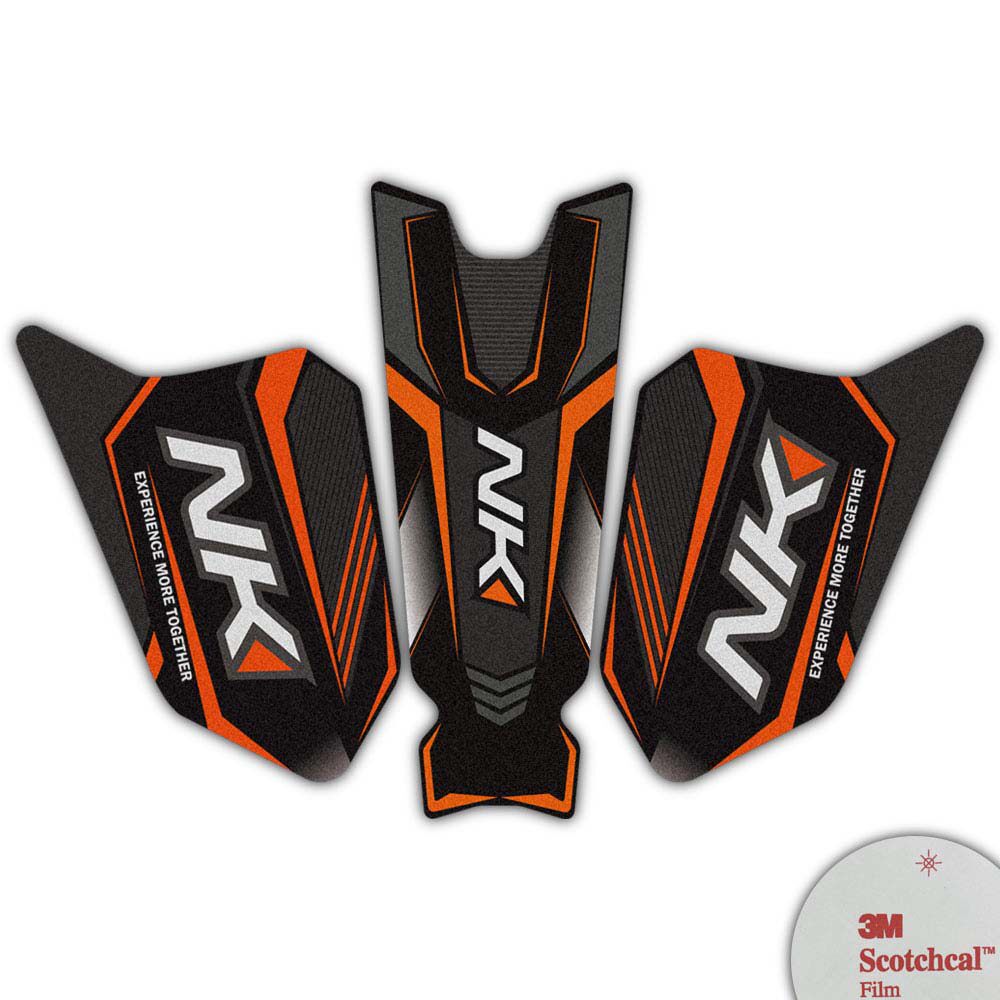 适用春风250nk油箱磨砂防滑贴纸鱼骨车身改装贴纸