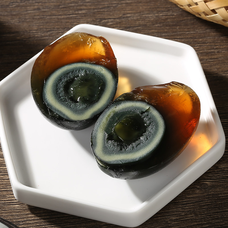 微山湖松花蛋松花皮蛋30枚整箱正宗无铅溏心鸭蛋松花