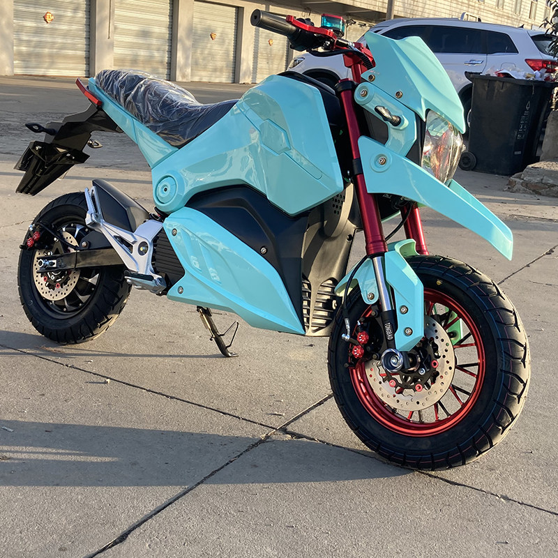 m3小猴子电动车72v96v电动摩托车成人改装大功率男女电动摩托车