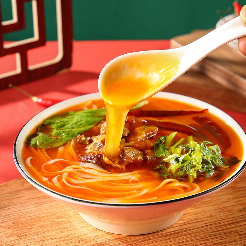 牛肉板面太板一号原汁肉汤正宗太和速食细面冲泡方便面