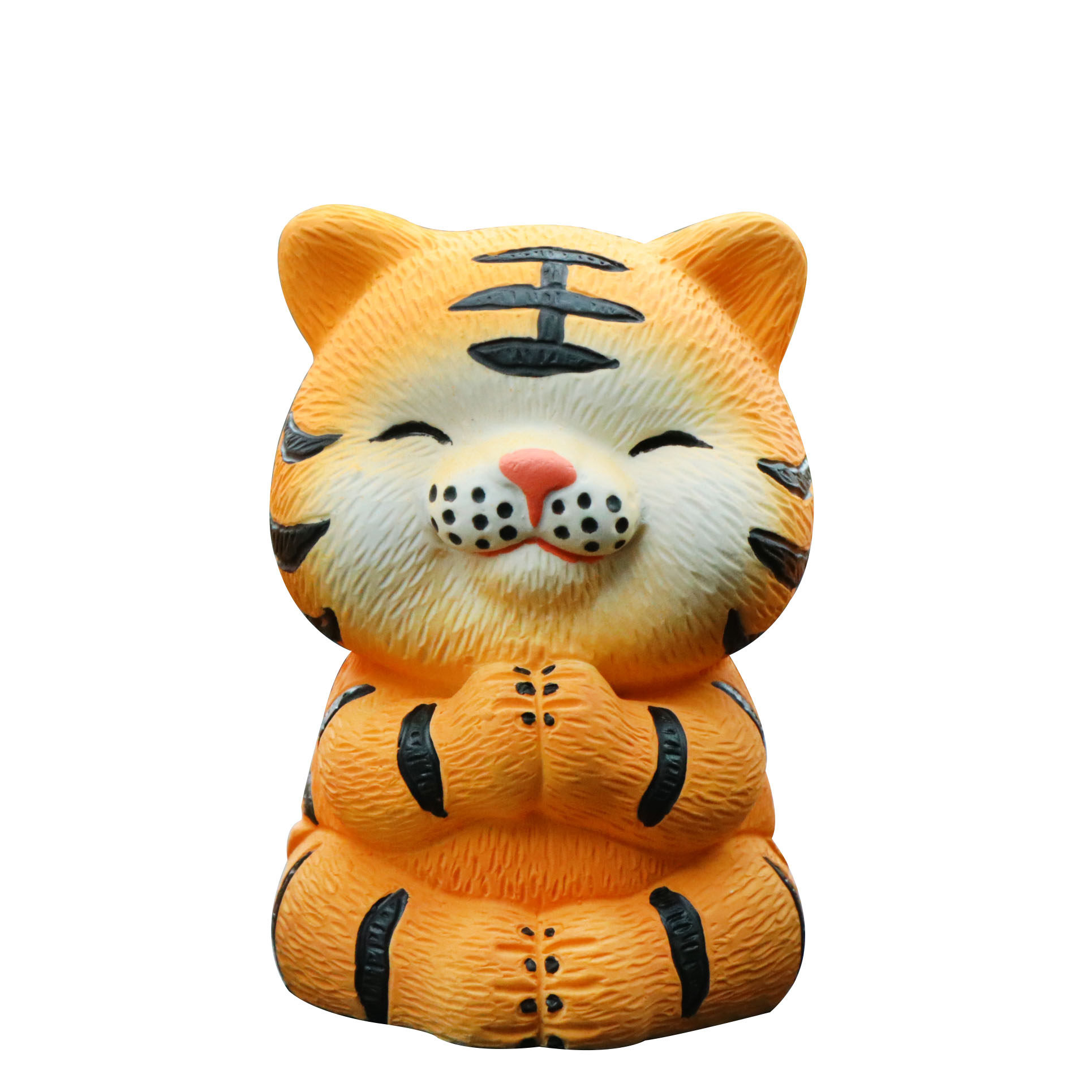 小萌虎汽车摆件可爱车载车内装饰品男女胖老虎年摆件