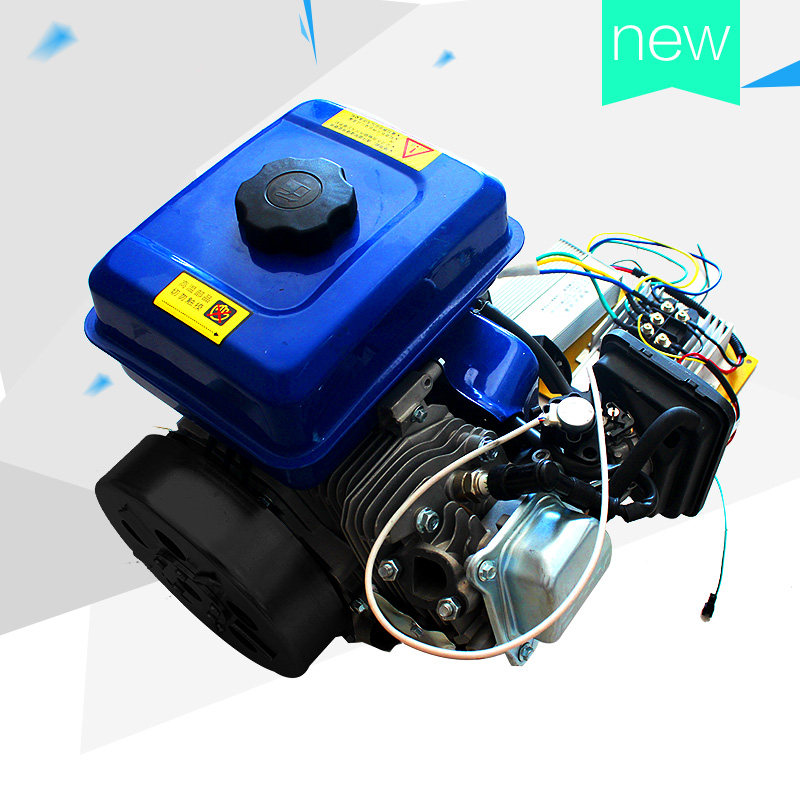 控制0门48v6v27v电动车汽油发电机三轮车增程3kw4kw5kw增程器