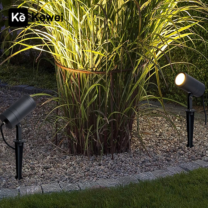 刻为户外投光地面固定防水景观灯室外草坪射树投光灯