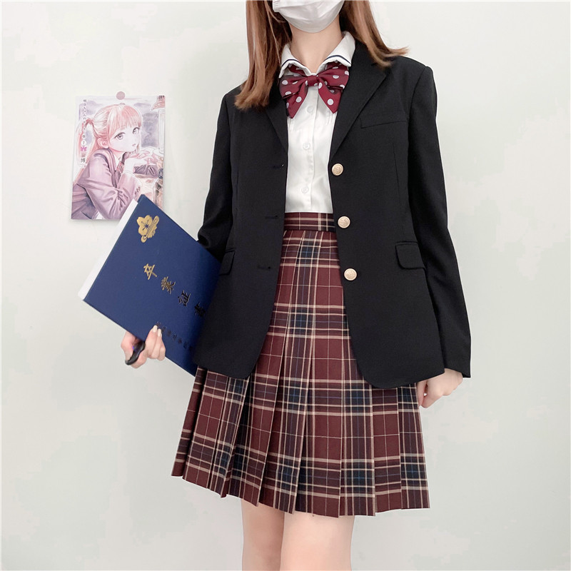 朴樱原创麻衣学姐jk西装外套正版日系校供西装