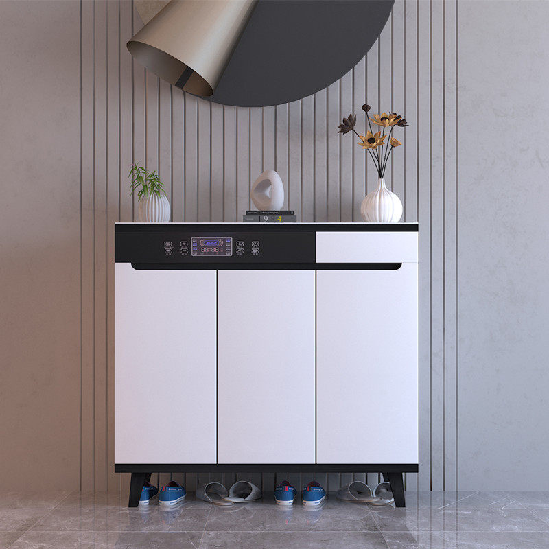 智能消毒鞋柜岩板台面杀菌除臭烘干除湿擦鞋鞋柜