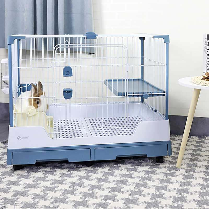 达洋兔笼r71r81防喷大号兔子荷兰豪华抽屉兔笼