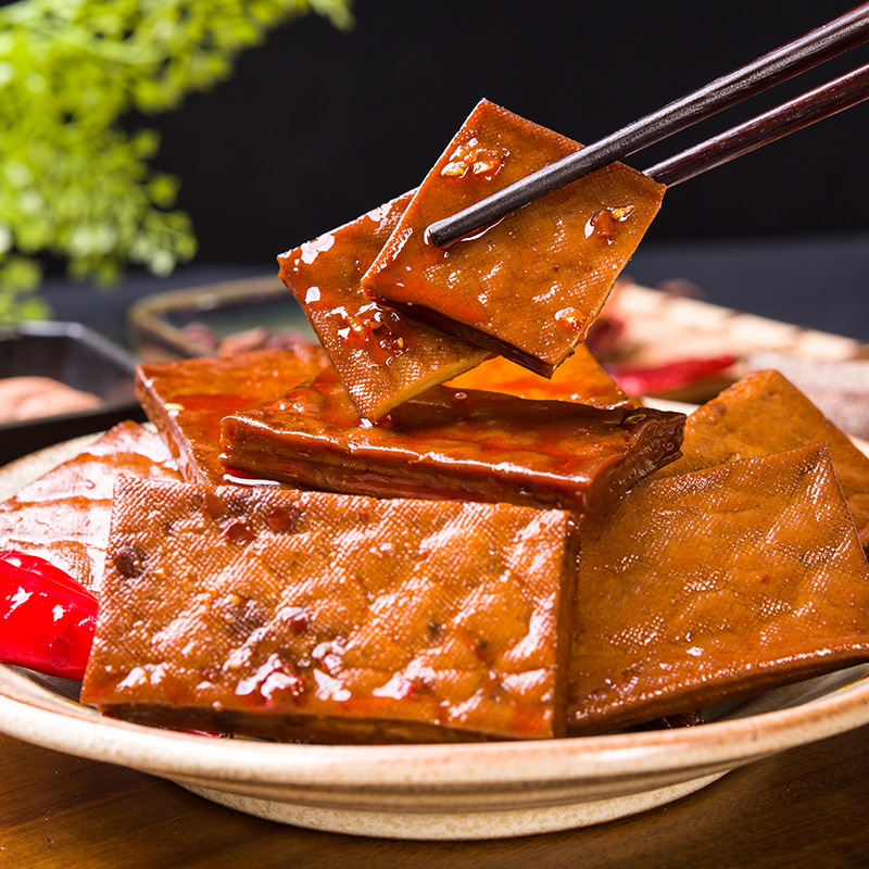 旺辉老卤酱干428g/袋豆腐干休闲零食豆干平江酱干香干湖南特产