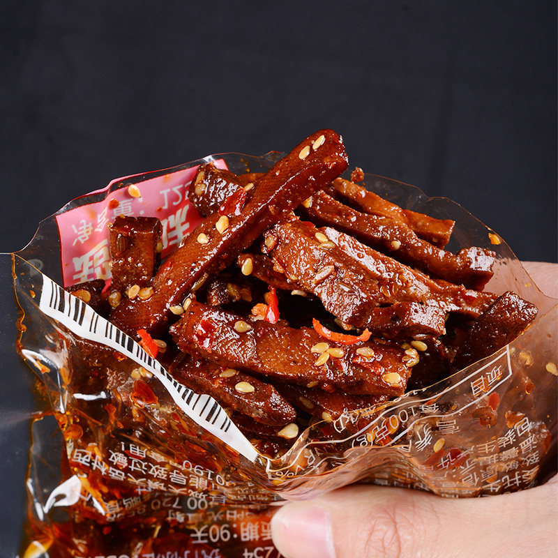 平江豆干酱干特产麻辣香干香辣柴火干儿时味道怀旧零食小吃辣条