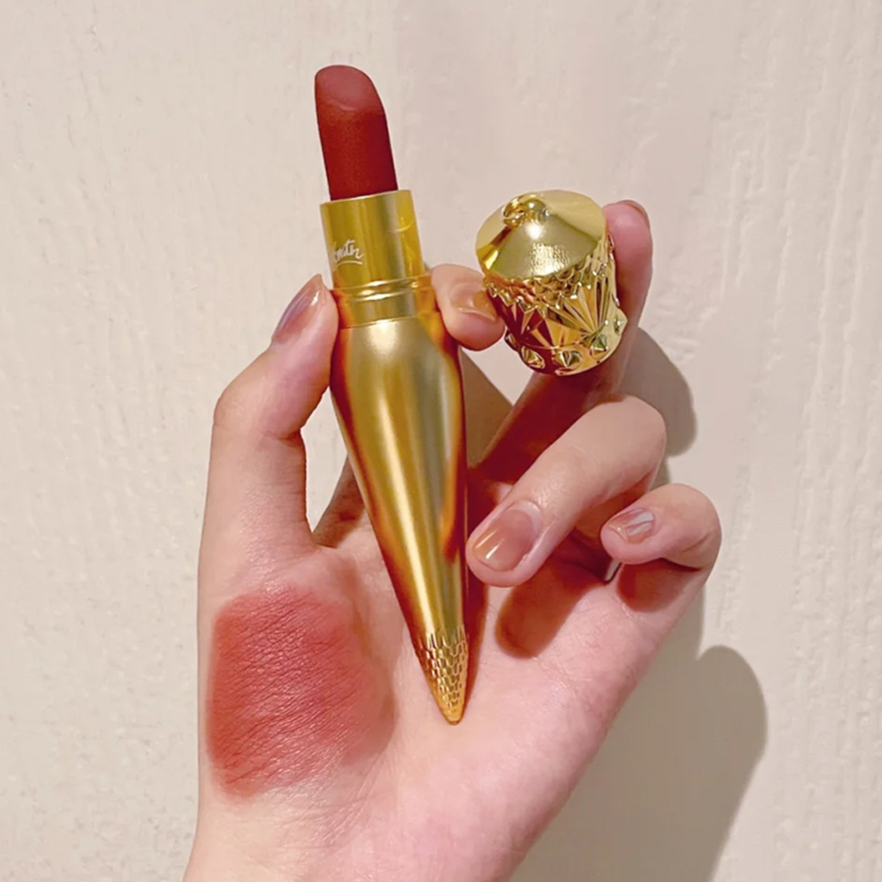 送礼袋原装正品萝卜丁女王权杖口红cl丝绒哑光金管013m008m009m