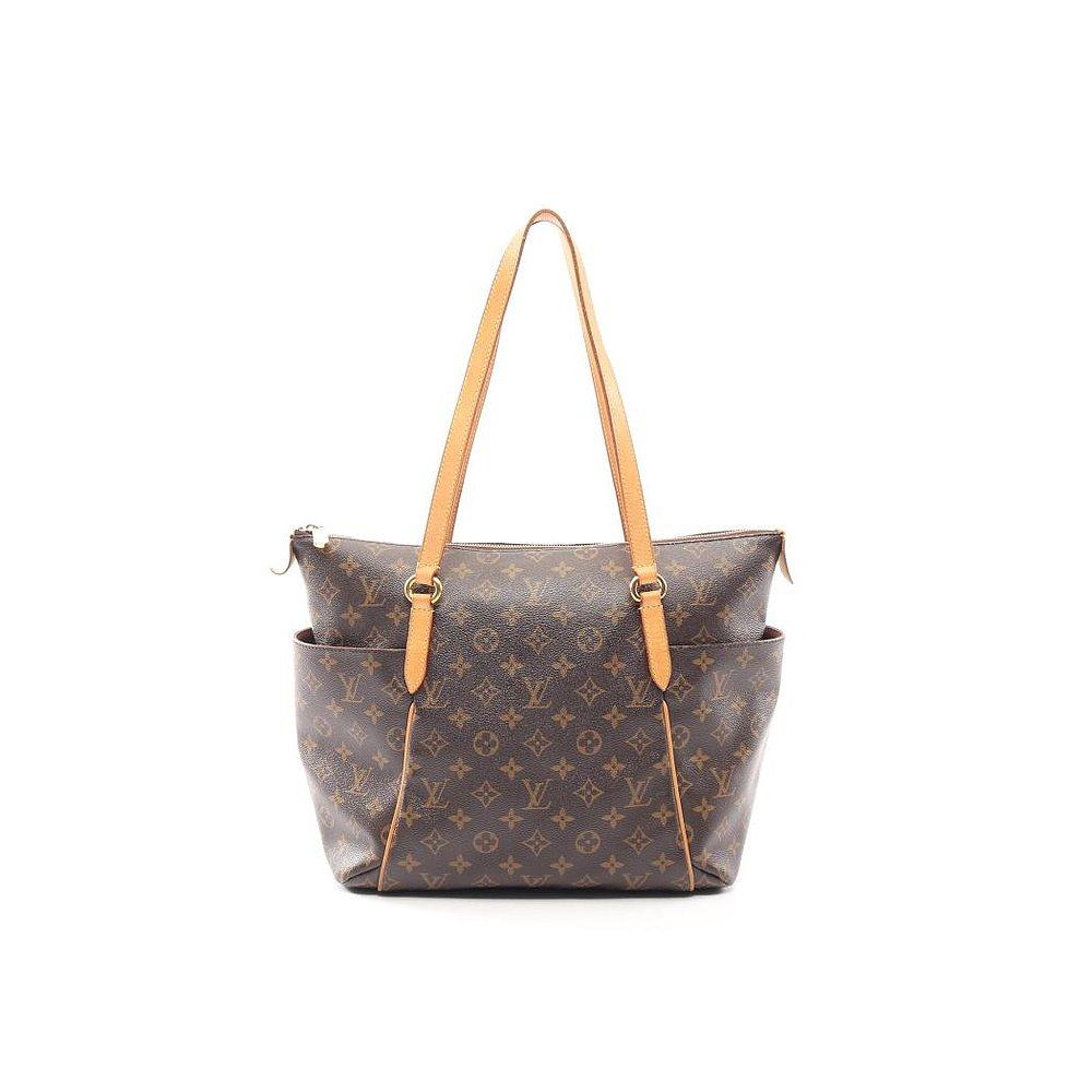 日本直邮中古lv路易威登totallymm老花肩包托特通用款女包