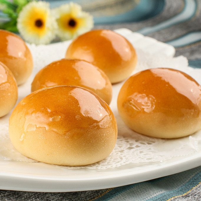 叉烧港式焗餐包半成品广式早茶点心烤箱烘焙餐包包点